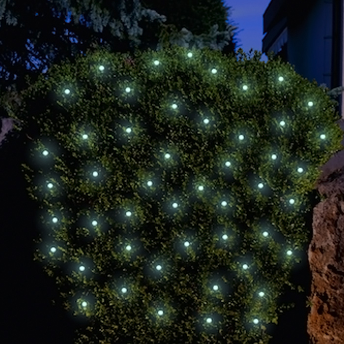 Guirlande Led Pile 20 Boules Multi Diamètre