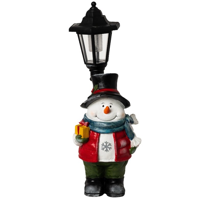 Bonhomme De Neige Dansant à énergie Solaire - Décoration De Noël Pour Tableau De Bord Voiture Ou Bureau