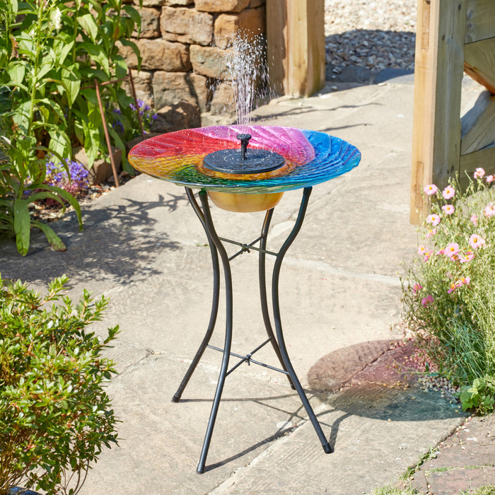 fontaine-solaire-bain-oiseaux-arc-en-ciel-metal-verre-objet-solaire-objetsolaire fontaine-solaire-bain-oiseaux-arc-en-ciel-metal-verre-objet-solaire-objetsolaire