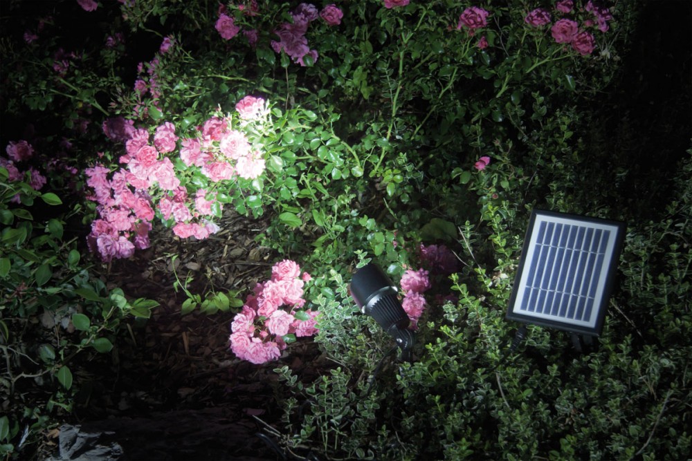 Spot Solaire Puissant Jardin Aluminium 70 Lumens Optima - Spot Solaire  Eclairage