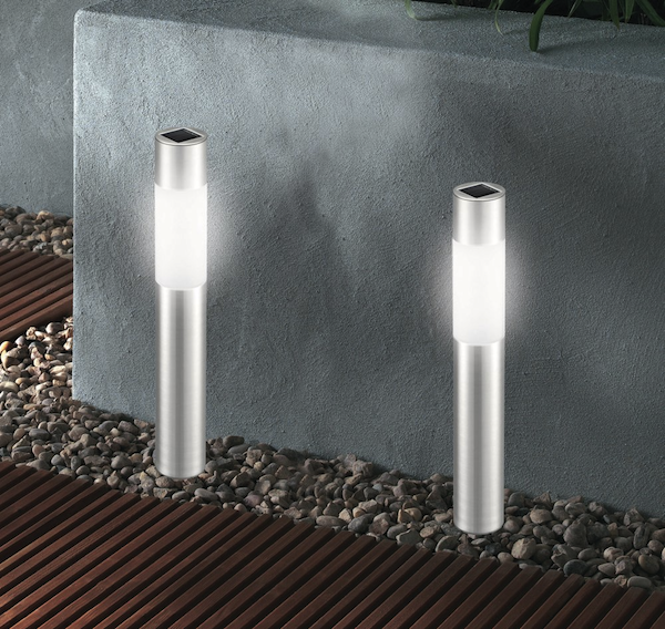 lampe solaire chez action