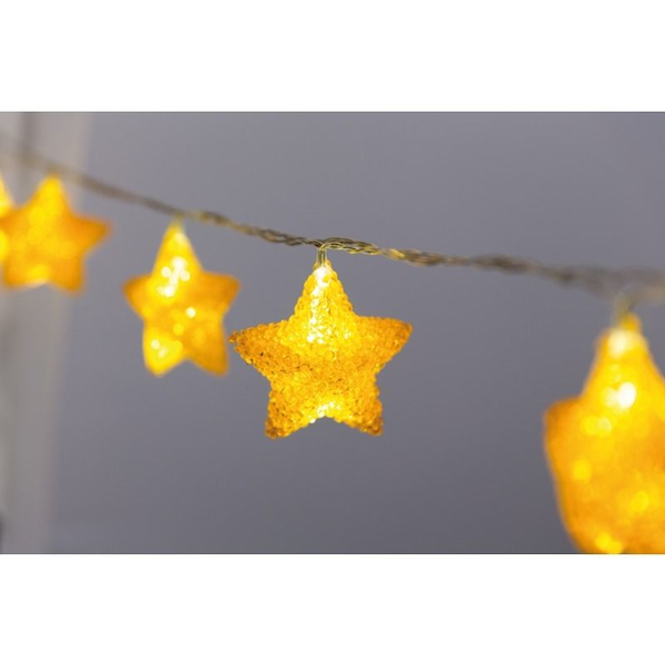 guirlande noel jaune