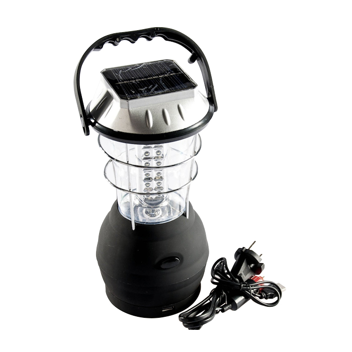 Lanterne solaire camping Dynamo 36 led - lampe solaire nomade