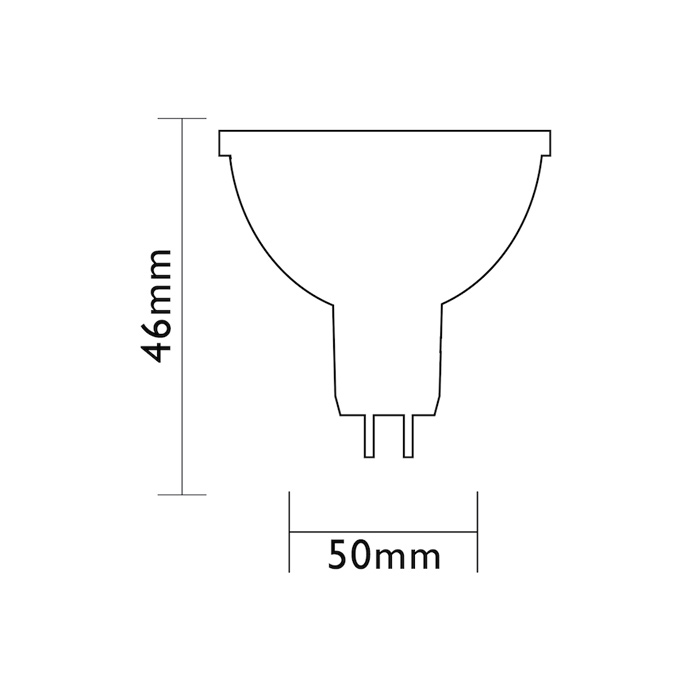 Ampoule LED MR16 RGB Dimmable - 3W, 12V, Télécommande Incluse, 12 Couleurs + Blanc Chaud Et Froid, Pack De 2