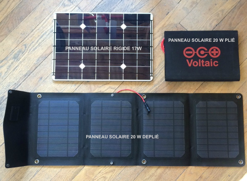 chargeur solaire voltaic
