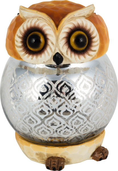 lampe solaire hibou