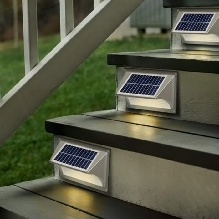 Lampe solaire d'escalier