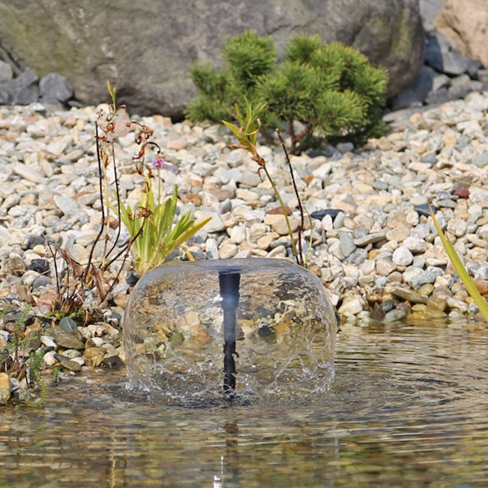 POMPE FONTAINE SOLAIRE - TEST 