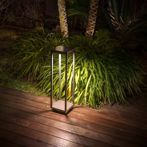 Borne Solaire Puissante 150 Lumens Détecteur Saurat - Borne Solaire Qualitative Puissante | Objetsolaire