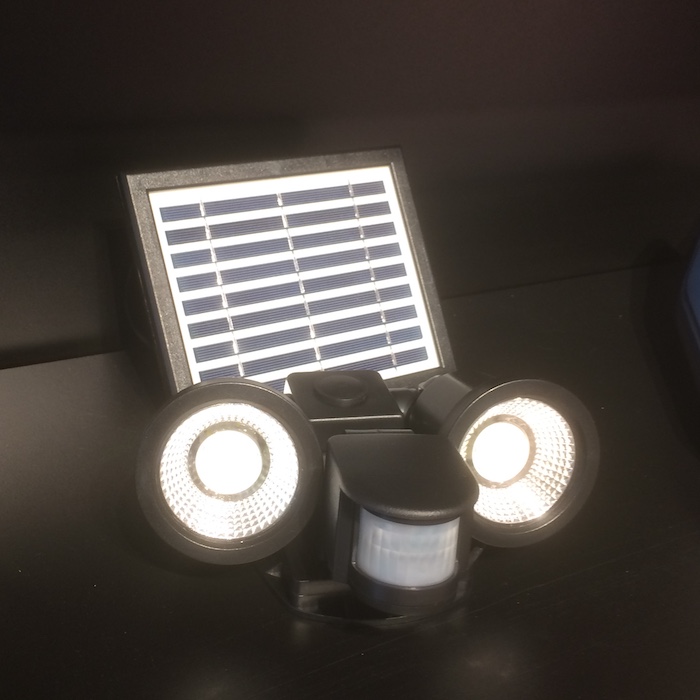 Lampe solaire avec détecteur de mouvement Lanternes solaires pour