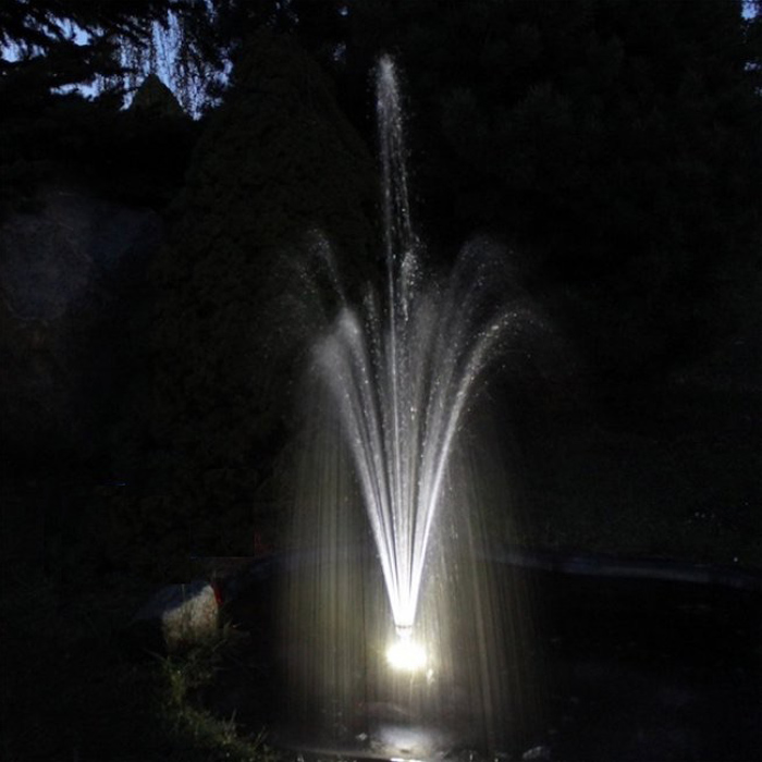 Pompe Fontaine Solaire Jet d'Eau 200l/H Batterie-Led KSP4- Pompe