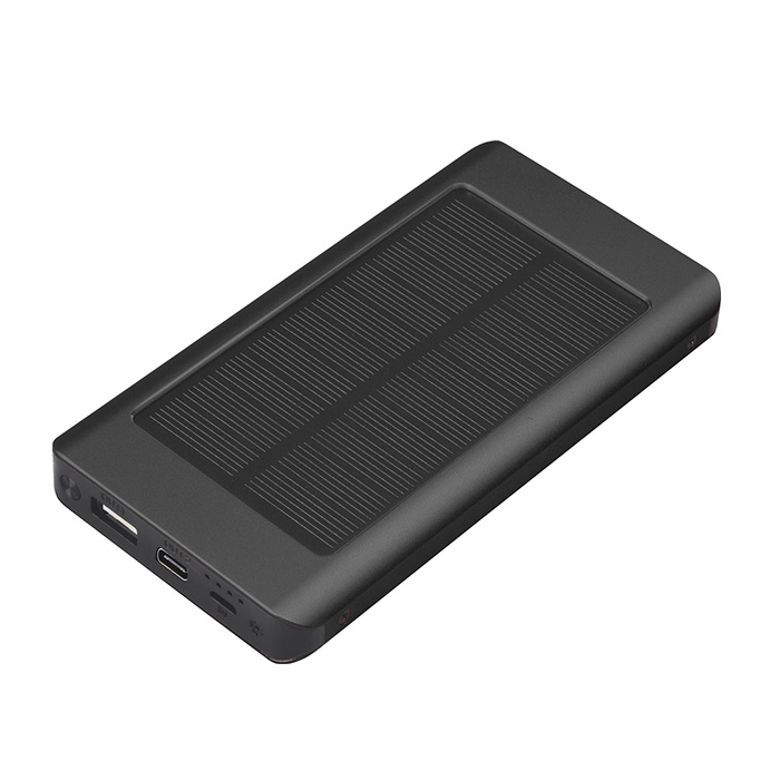 Chargeur Solaire Portable 46800 MAh - PD18W, QC3.0, 3 Ports, étanche IP71, Lampe LED - Pour Randonnée, Camping, Urgence