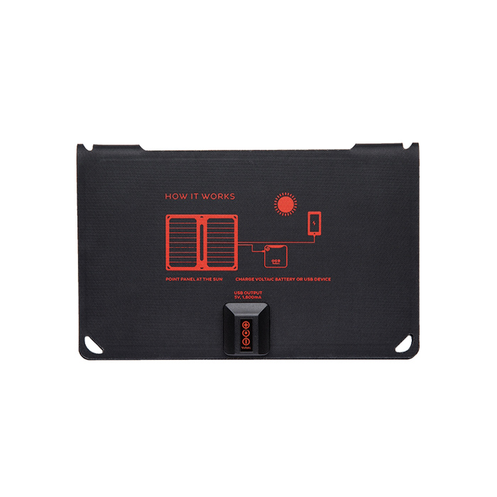 Panneau Solaire Chargeur Nomade Usb Voltaic 10 Watt Arc - Solaire Nomade