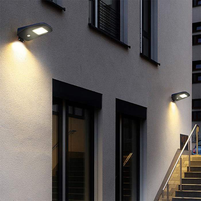Lampe Solaire Extérieur Etanche 60 LED IP65, Applique Murale Led  Telecommande