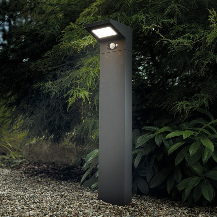 Lutabuo Phare Solaire LED Lumière Clôture De Jardin Balise