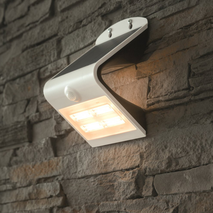 Applique Solaire Puissante 3 Modes IP 65 Détecteur Britère 400 Lumens- applique  solaire