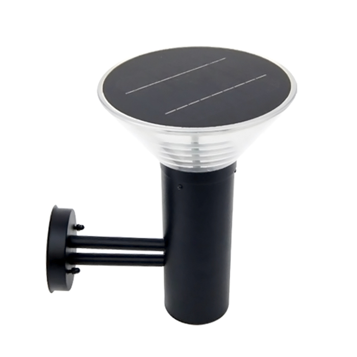 Applique solaire Omalia 300 lumens noir INSPIRE