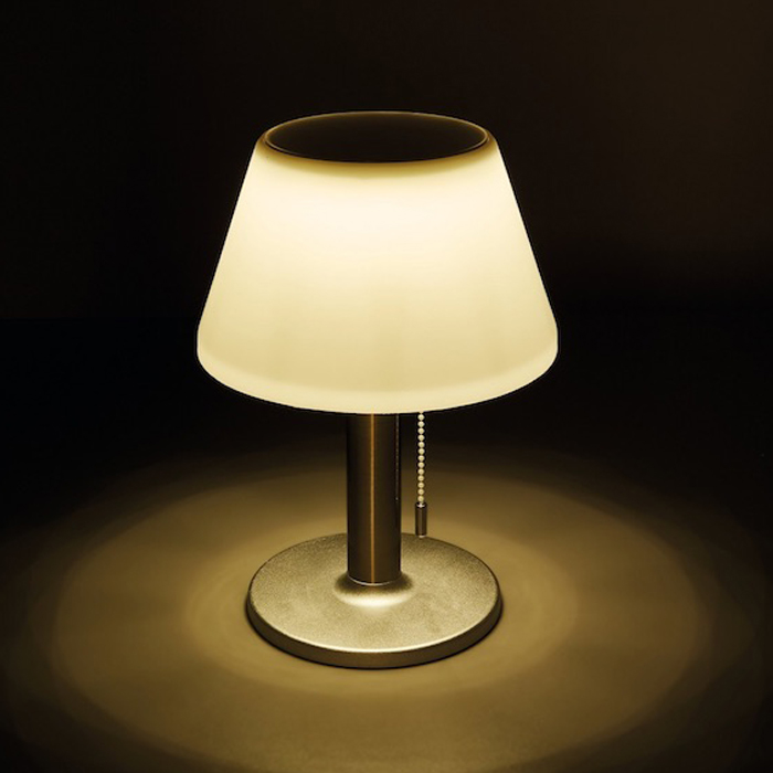 Lampe de table LED solaire