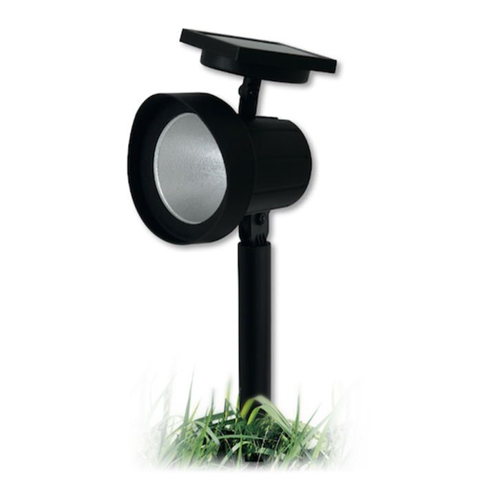 Spot LED solaire Accent - spot de jardin avec piquet de sol