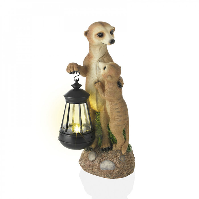 Figurine Solaire Animaux à Lanterne décoration solaire Noël Objets