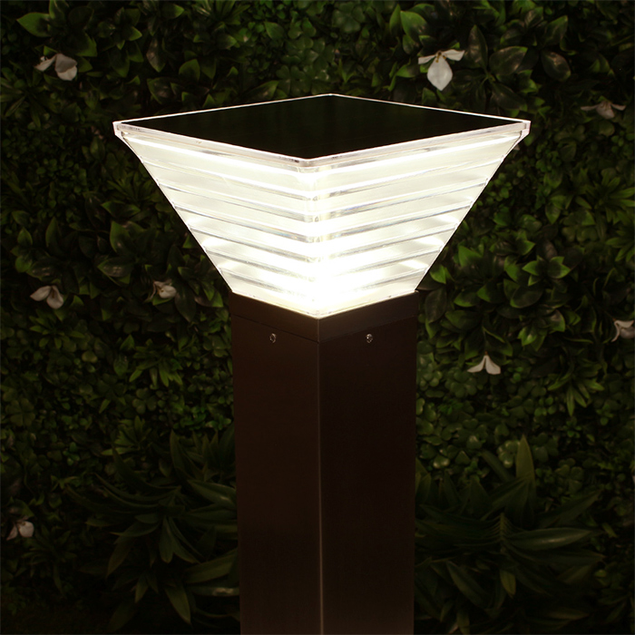 WRMING Borne Lumineuse Exterieur, LED Lampadaire Extérieur de