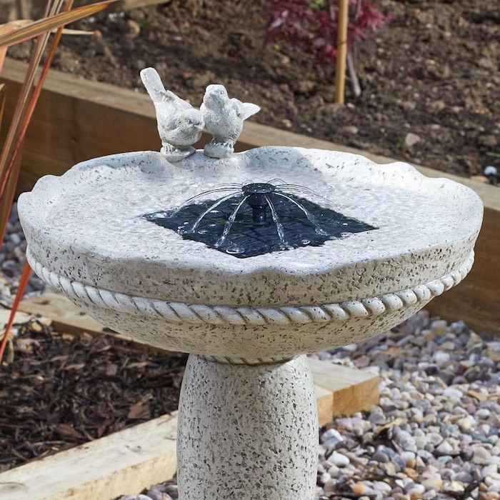 Fontaine Solaire pour Oiseaux