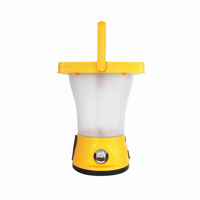 Lampe solaire pot de lait auto jaune