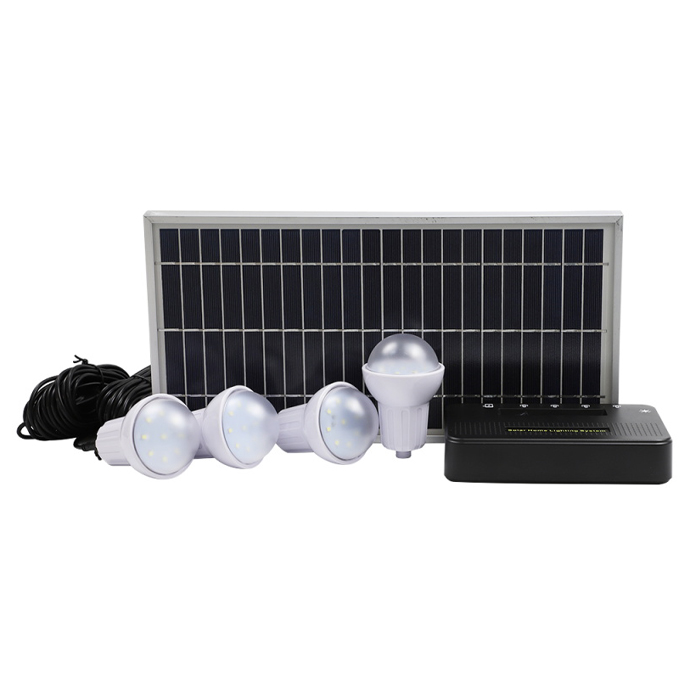 Kit Eclairage Solaire 4 Lampes Solt 320 Lumens - Kit eclairage