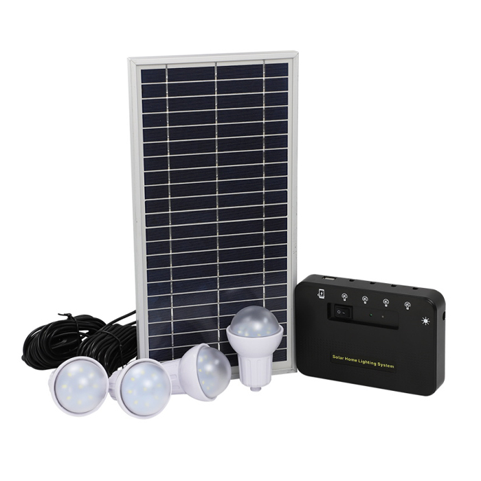 SOLAIRE Produits Energies renouvelables Kit éclairage solaire 4