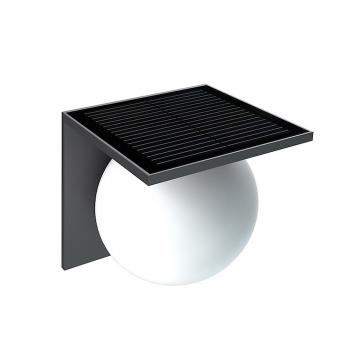 Applique Solaire Puissante Boule L26 1000 Lumens 4000°K Détecteur  