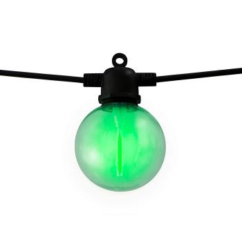 Guirlande Solaire Usb Multicolore 60 Lumens Cadène 8 Modes Télécommande 