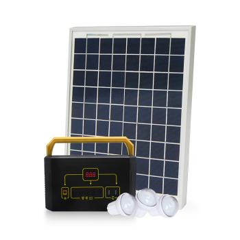 Kit d'Eclairage Solaire 12V 30W KL030 Chargeur Lithium LifePo 3 Lampes 810 Lumens