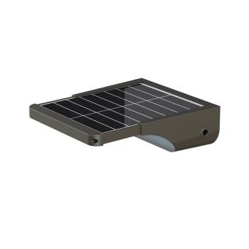 Lampadaire Solaire Led Puissant 3000 Lumens Hybride T&eacute;l&eacute;commande ZS-CL5.3