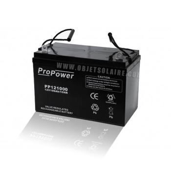 Batterie solaire AGM 12V 100 AH