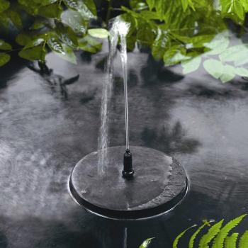 4W Fontaine Solaire Exterieure De Jardin, Pompe De Fontaine Solaire pour  Bassin à Poisson Abreuvoir Oiseaux, Pompe Solaire Fontaine A Eau Electrique  pour Bassin Exterieur avec Batterie LED Lumineuse : : Jardin