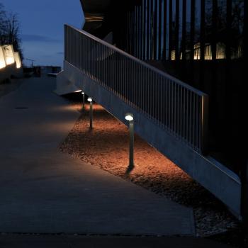 Borne solaire de balisage aluminium sinah