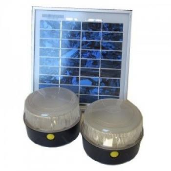 Kit Eclairage Solaire SOLT 2 Lampes 160 Lumens