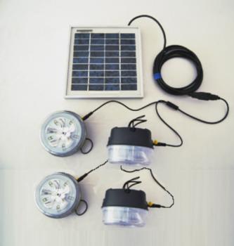 Kit Eclairage Solaire SOLT 4 Lampes 320 Lumens