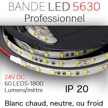 Ruban LED SMD 5630 Mulhouse 60 leds au mètre 