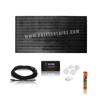 Kit Solaire Camping Car 100W 12v