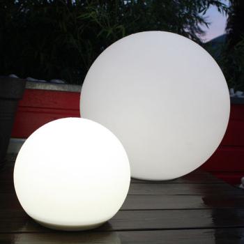 Boule Solaire de Jardin 2 Led Osram 200 mm- boules solaires