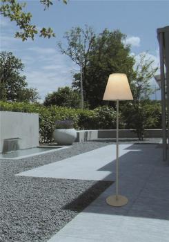 Lampadaire Solaire de Terrasse sur Pied Nave 200-800 Lumens USB Blanc + RGB