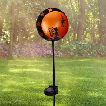  Lampe Solaire Fée Etoile Métal sur Tige 