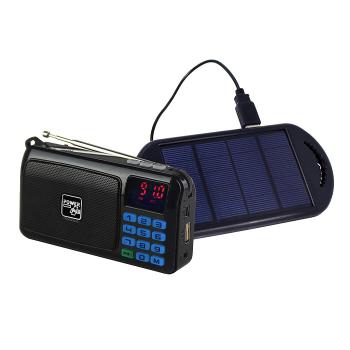 Radio Solaire Digitale FM Panneau 1 W  