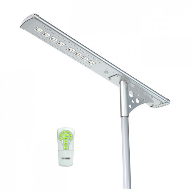 Lampadaire Solaire Puissant Télécommande 6000 Lumens ZS-SR8