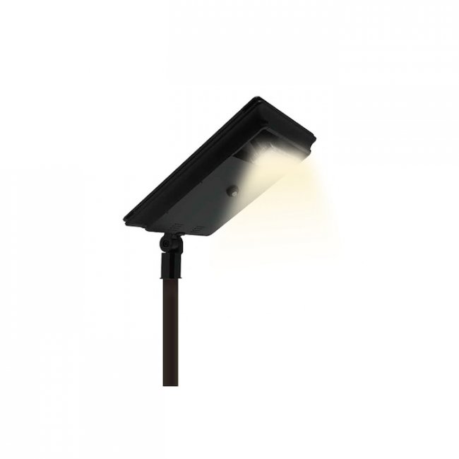 Lampadaire Solaire Puissant Cevo-A25 1600 Lumens Détecteur