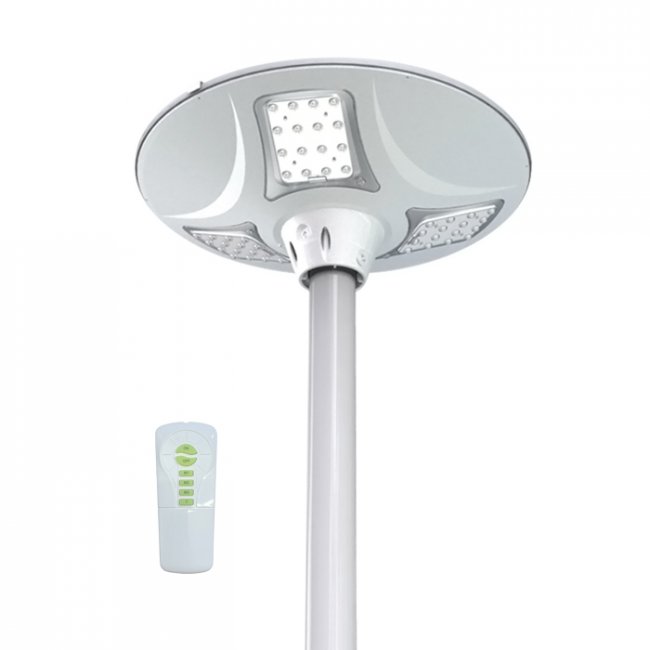 Lampadaire Solaire 2000 Lumens Télécommande ZS-LR12-N1