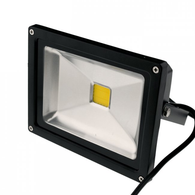 Projecteur Solaire Puissant 20W Led 2000 Lumens Interrupteur ZS-320
