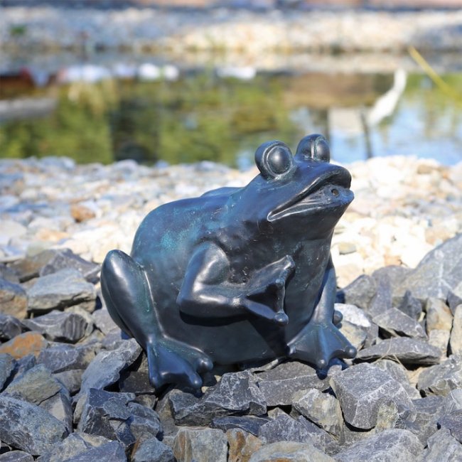 Pompe Fontaine Solaire Jet d'Eau Grenouille NP9