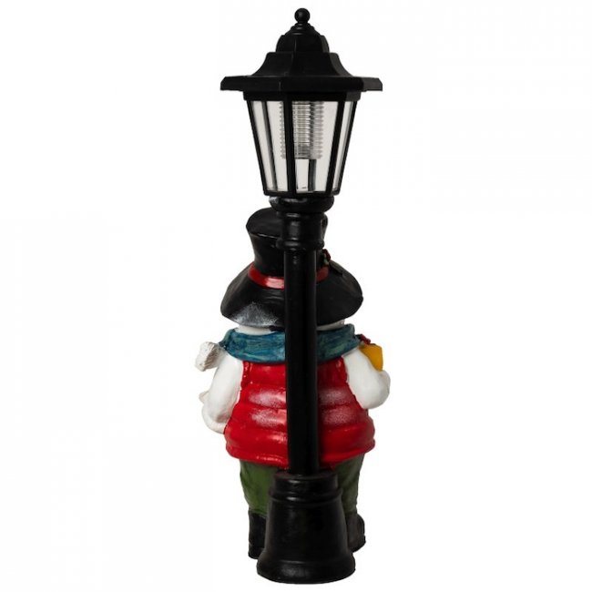 Bonhomme de Neige Solaire Lanterne 43cm